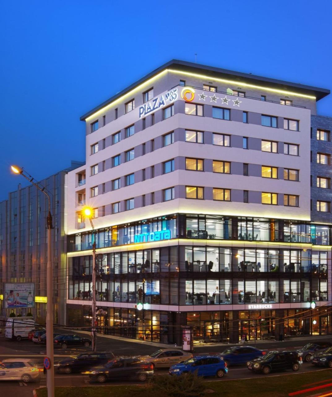 Aparthotel Plaza35 Sibiu Exteriér fotografie